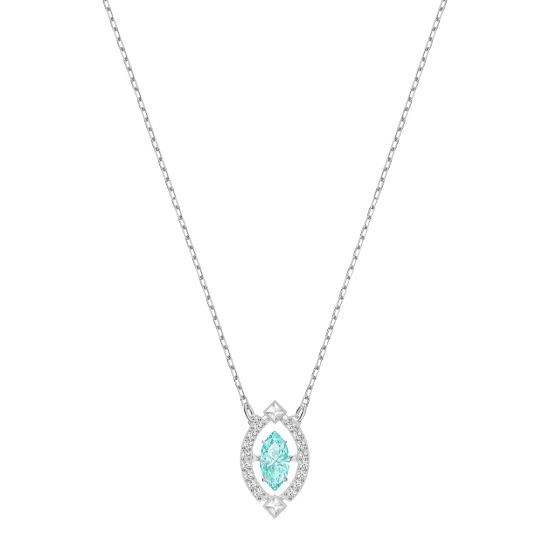 SWAROVSKI施华洛世奇 19新款眼睛跳动的心水晶项链 人造水晶 送恋人