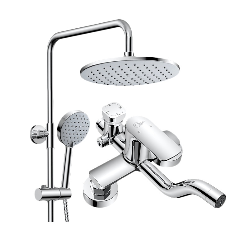 东鹏卫浴 卫浴花洒套装 全铜淋浴花洒套装 花洒喷头沐浴 挂墙式花洒套装