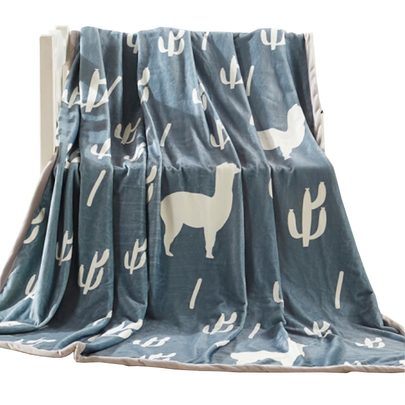 金丝莉抑菌驼毛毯JT-1078 180×200cm