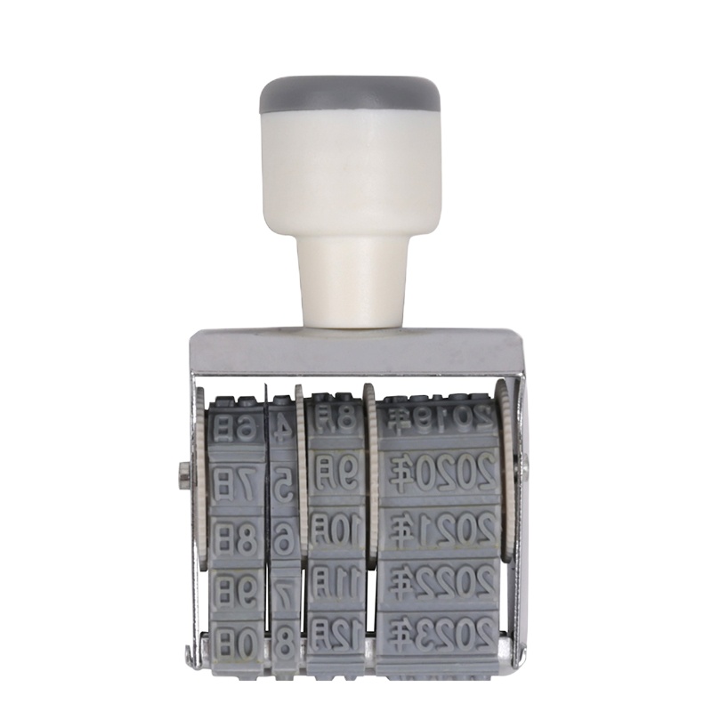得力(deli)7527日期印章 可调生产年月日数字打码机 财务办公用品 5mm 5个装