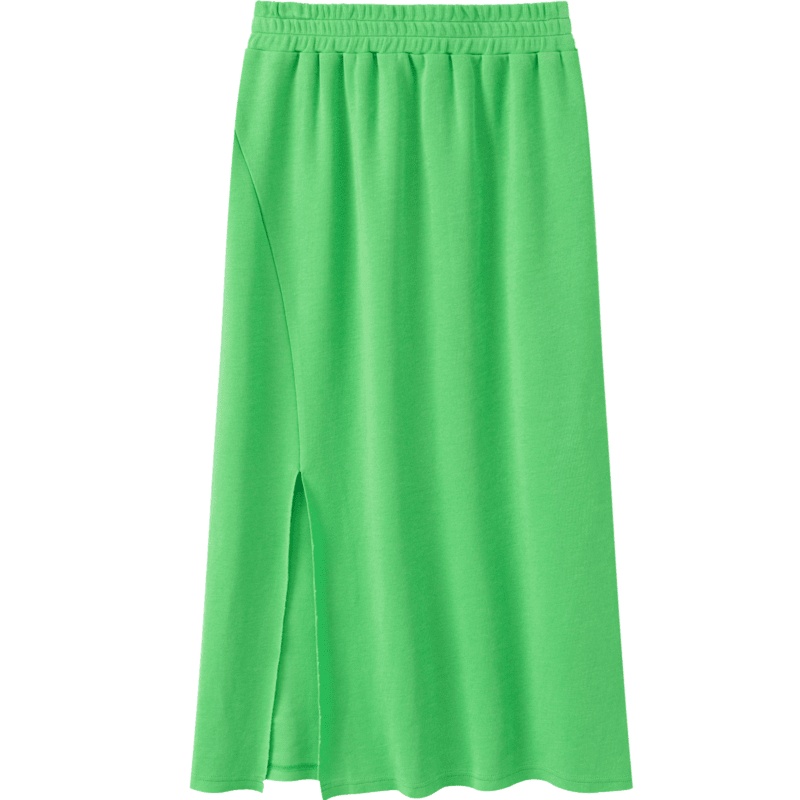 OtherMix开叉条纹半身裙女2021年夏季新款高腰薄款时尚包臀短裙子