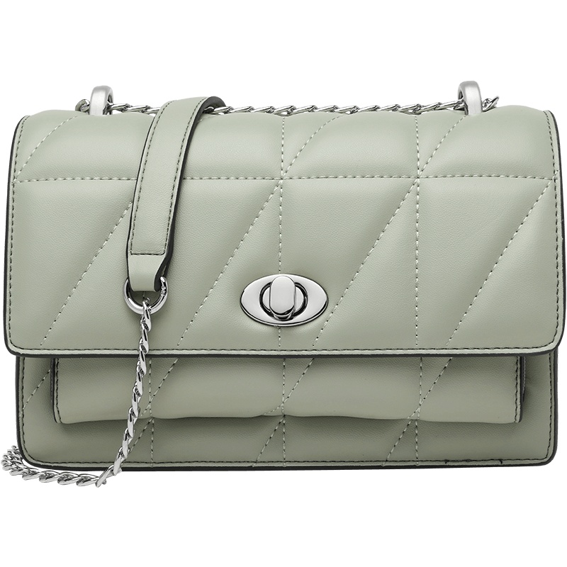 欧米OMI包包女2020春季新款经典个性链条小包格纹复古单肩斜挎包