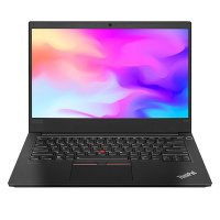 ThinkPad E14-3PCD 14英寸轻薄窄边框笔记本电脑(i5-10210U 4GB 1TB 集显 FHD W10 金属面板)