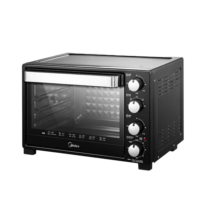 美的(Midea) T3-321C 家用多功能电烤箱 旋转烧烤 黑色二代 bd