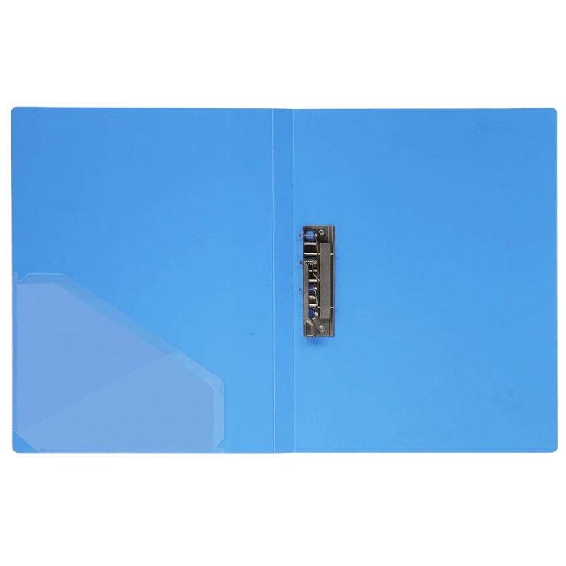 得力单强力插袋文件夹(A4/蓝/18mm/pp) 5301