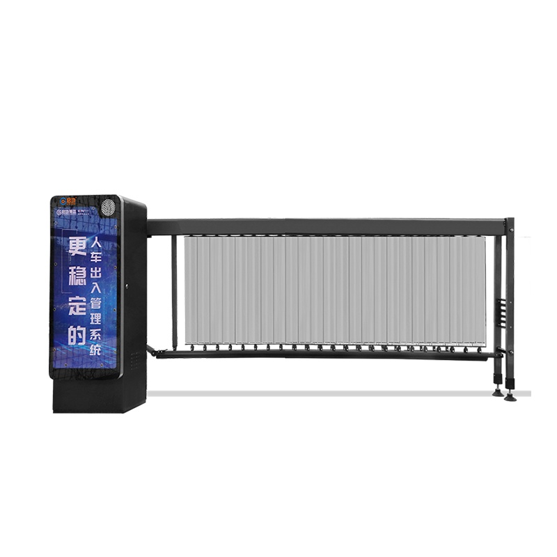 启功DZ21064电动智能道闸一体机停车场收费管理系统广告道闸一车一杆升降杆门禁智能遥控(含4米闸杆)