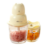 小熊电器(Bear)辅食机婴儿辅食机宝宝迷你绞肉机电动家用多功能料理机 QSJ-B02P2