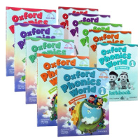 Oxford Phonics World 1-5 10册牛津少儿英语自然拼读赠电子材料5本学生书+5本练习册