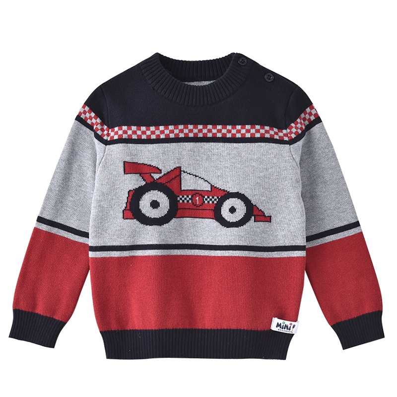铅笔俱乐部童装2019秋冬新款男童毛衣小童宝宝毛衫儿童长袖毛衣