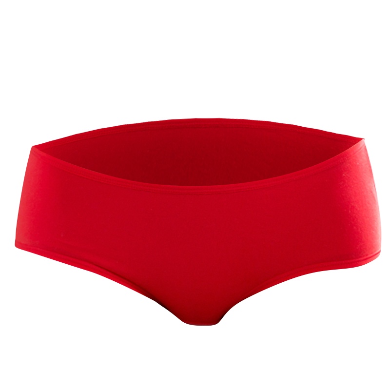 浪莎4条内裤 女士三角裤 大红本命年 结婚喜庆 舒适弹力棉质内裤