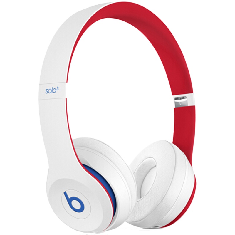 Beats Solo3 Wireless 头戴式无线蓝牙耳机音乐耳机 学院白