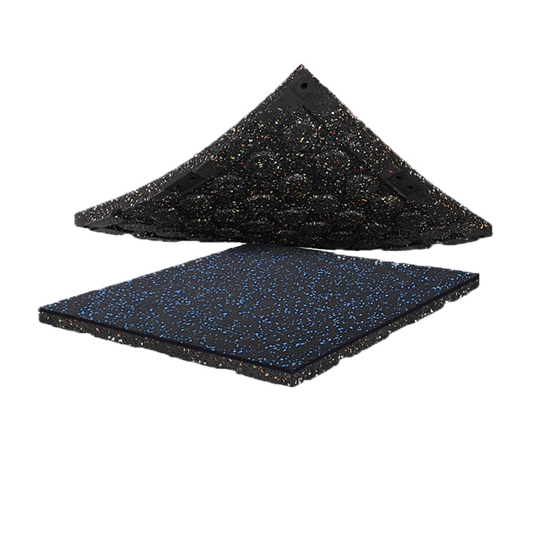 力康来普通型室外(纯色)橡胶地板500*500*20