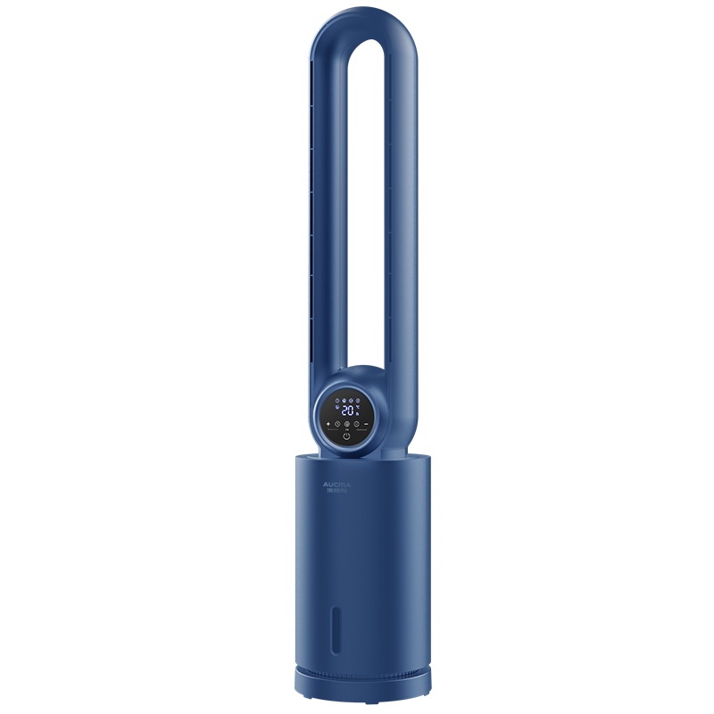 澳柯玛(AUCMA) 无叶风扇 FS-15A17(Y) 遥控控制12档定时净化空气直流变频水冷冰爽液晶显示落地空调扇