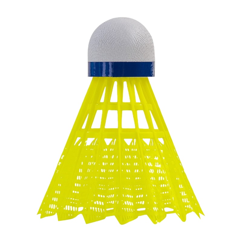 安格耐特(Agnite)F2212 尼龙羽毛球耐打稳定娱乐级 白色+黄色6个装(七包服务)