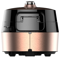 美的(Midea) 电压力锅 MY-SS5057P 精钢厚釜 一锅双胆 家用多功能5L大容量煮饭煲汤炖肉高压锅（XF）