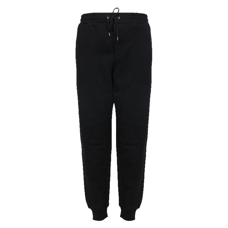 MCQ男士黑色棉质休闲裤运动裤406536 RKR27 1000