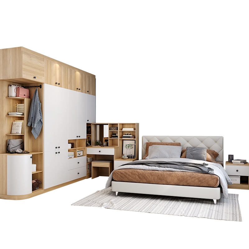 诗尼曼全屋定制整体套餐29800定做卧室衣柜客厅电视柜橱柜阳台柜