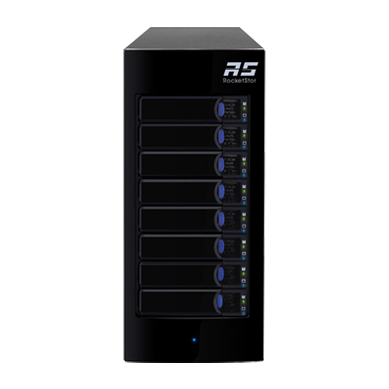 火箭 Highpoint RocketStor 8盘位 RS6418TS 苹果磁盘阵列