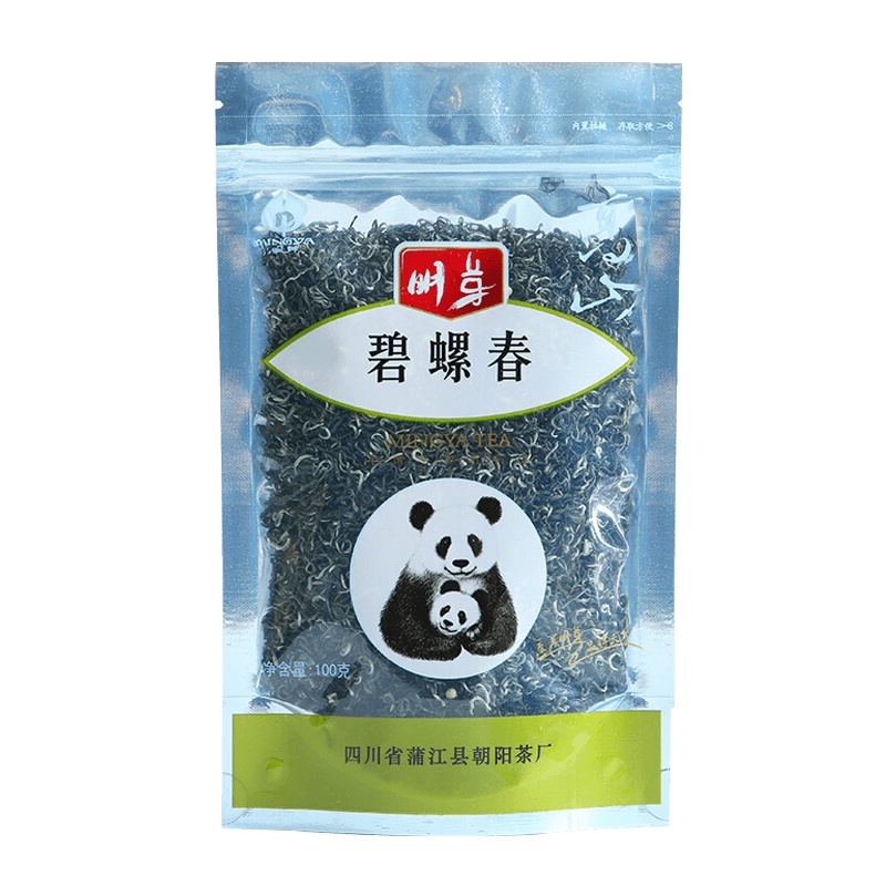 明芽绿茶碧螺春明前春茶散装高山云雾绿茶100g