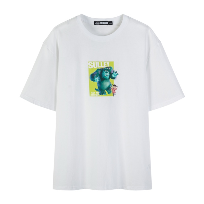 【满198减100预估价：38】森马短袖T恤男2020夏季潮流印花港风潮牌设计感