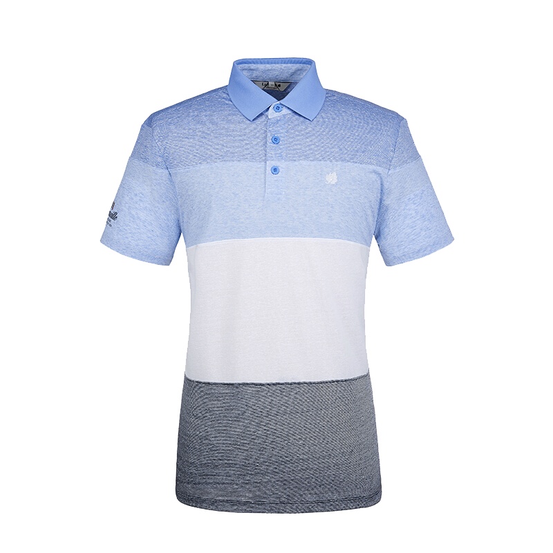 乐飞叶（LAFUMA）运动户外男士快干翻领短袖T恤POLO短衫LMTS7B322