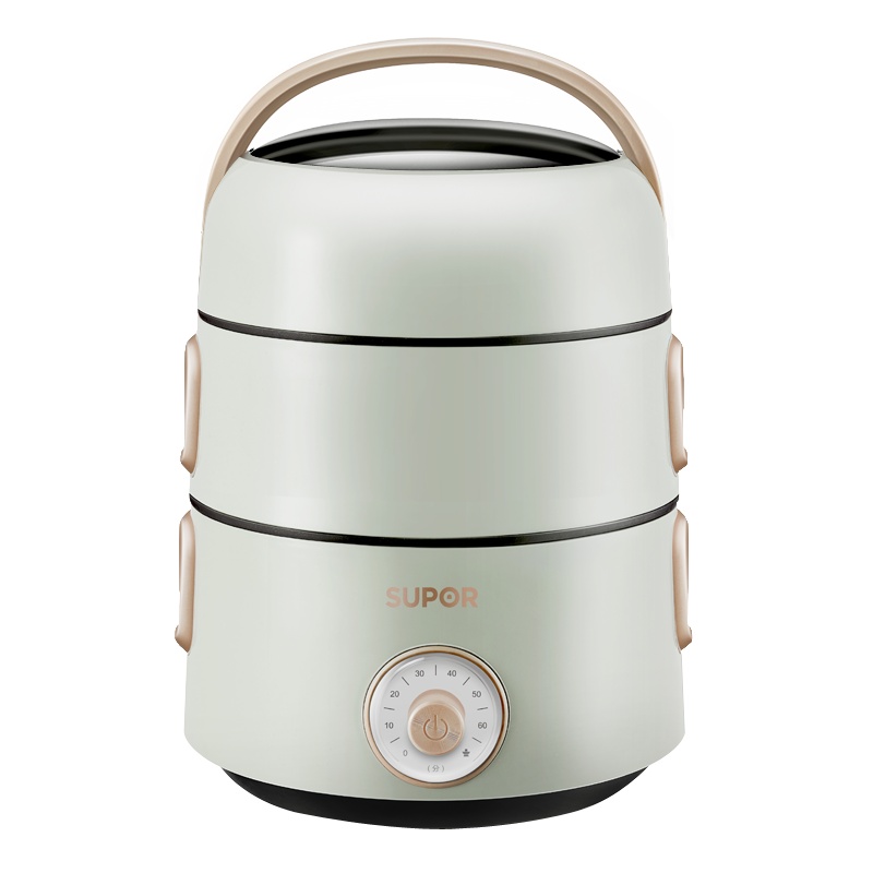 苏泊尔(SUPOR)电蒸锅多功能家用电火锅 蒸包子锅 电煮锅电热锅双层6.5L大容量可拆洗 过热保护 ZN22YC813