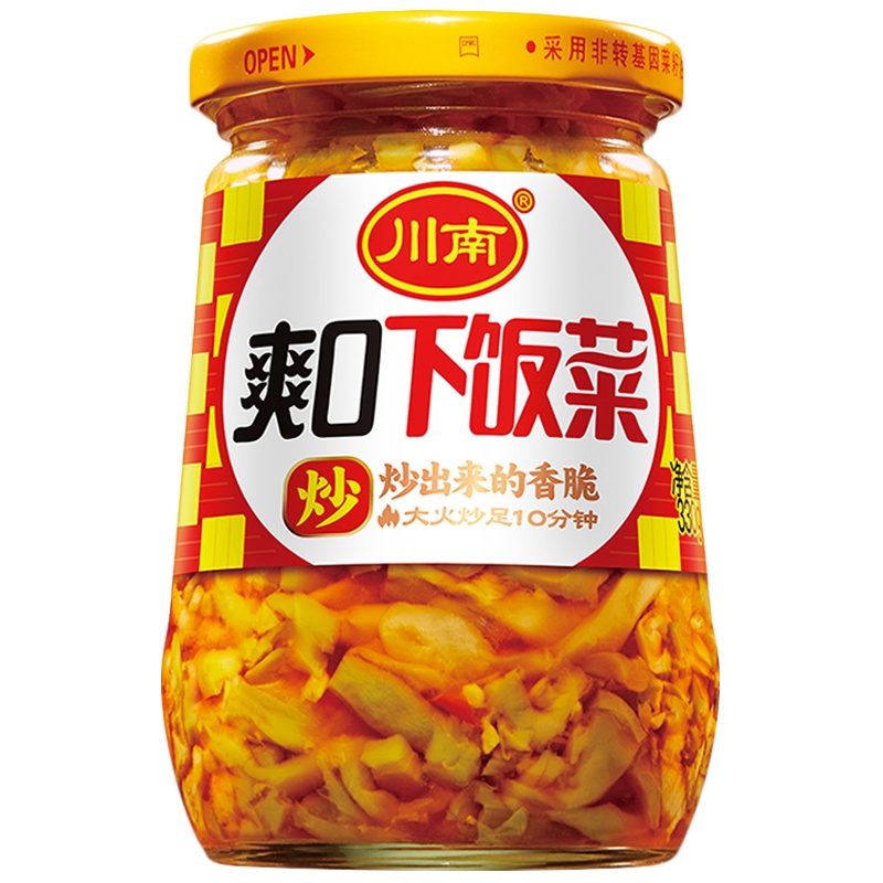川南爽口下饭菜330g/瓶