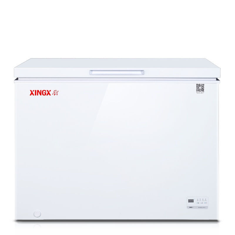 星星(XINGX) 217升 冰柜 冷柜 卧式 冷藏冷冻转换单温柜 顶开门 家用商用 一级能效 BD/BC-217JE