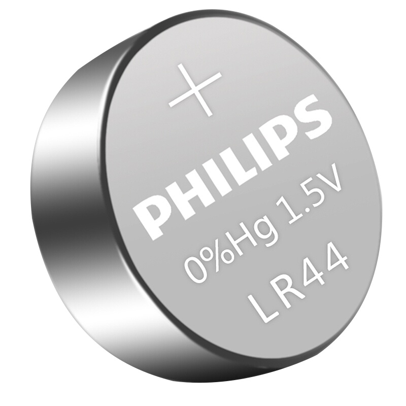 飞利浦LR44 纽扣电池 1粒装 1.5V通用型号