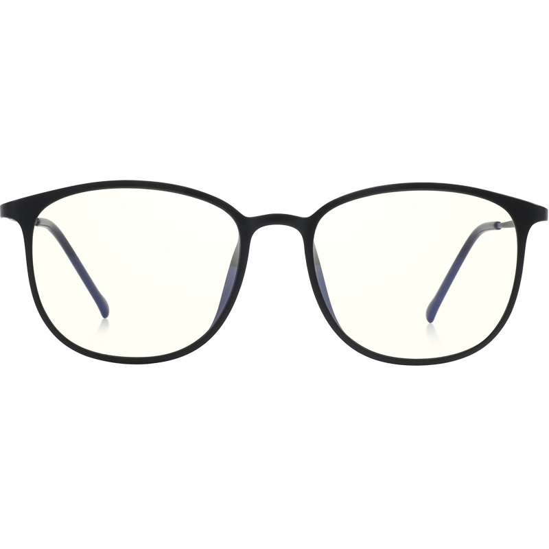 帕森(PARZIN)方圆框防蓝光眼镜男女 钛轻盈防辐射电脑护目眼镜框小脸平光镜 15791L