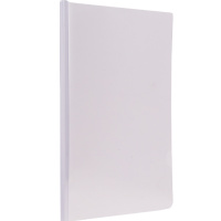 得力(deli)10只A4透明拉杆夹 彩色抽杆报告夹简历夹文件资料夹 5色装33321