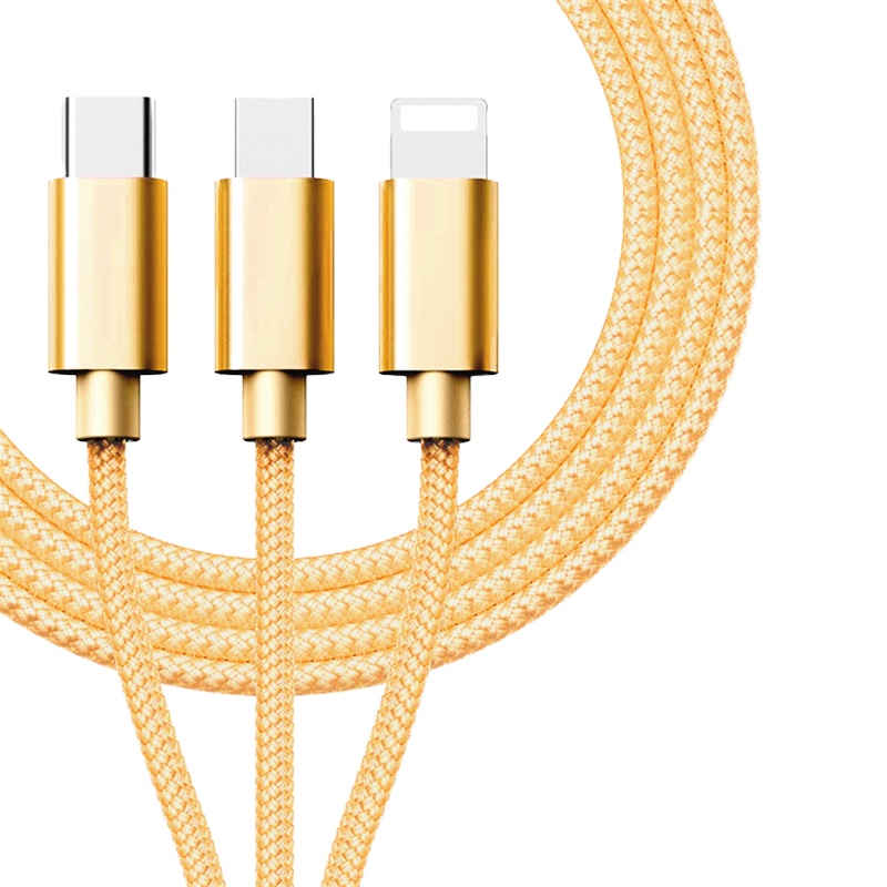 唯晟 HY1002 一拖三充电线