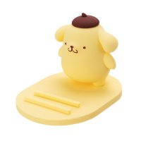 名创优品(miniso) Sanrio Characters三丽鸥手机桌面支架手ji装饰架[Pompompurin]