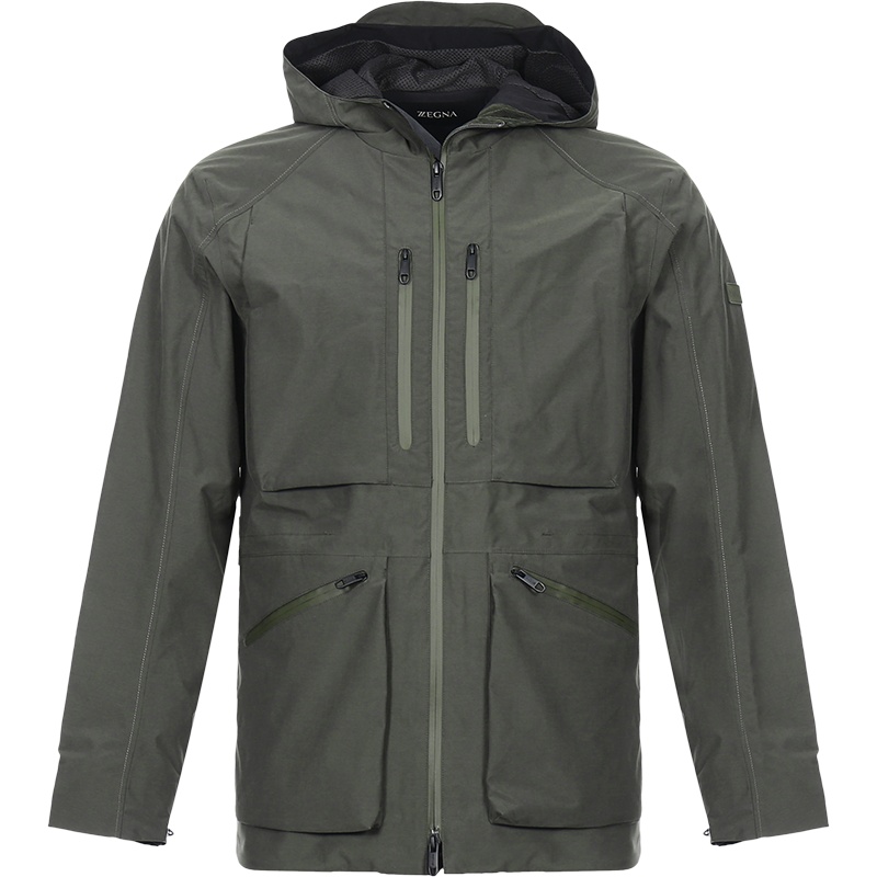 Z ZEGNA 杰尼亚 男士 锦纶连帽上衣外套 VV016 ZZ103