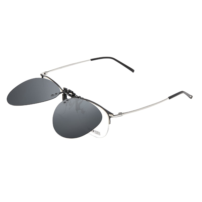 Jeep时尚太阳镜夹片偏光镜片近视镜夹片男女通用眼镜