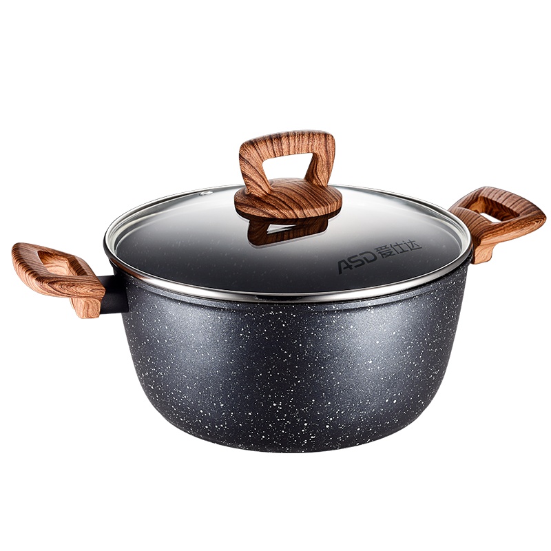 爱仕达(ASD) 汤锅 20CM 晶石磁通新不粘汤锅TL20S7WG