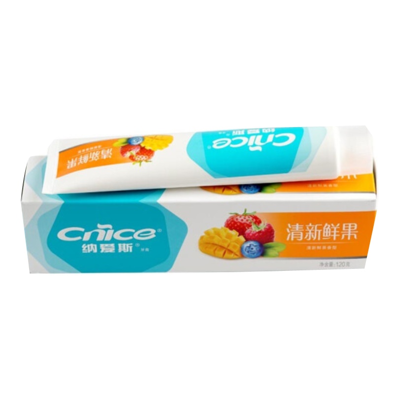 120g纳爱斯清新鲜果牙膏