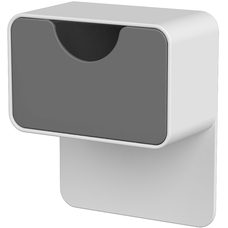 纳份爱儿童家具柜子防倾倒器 免打孔安全防倒家具固定器 [中性灰]