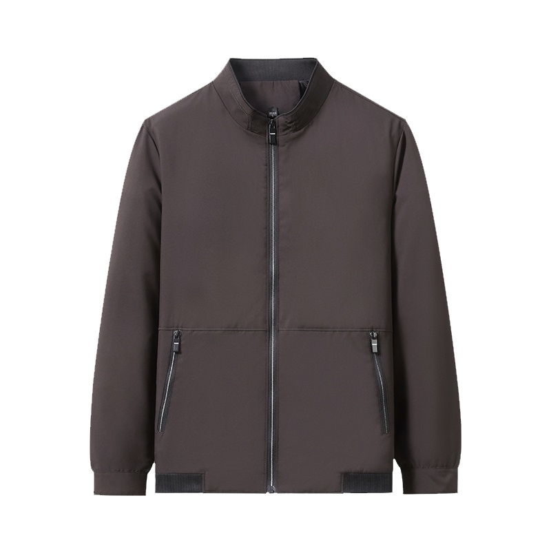 阿仕顿男装春秋季商务时尚休闲青年夹克简约男士上衣外套