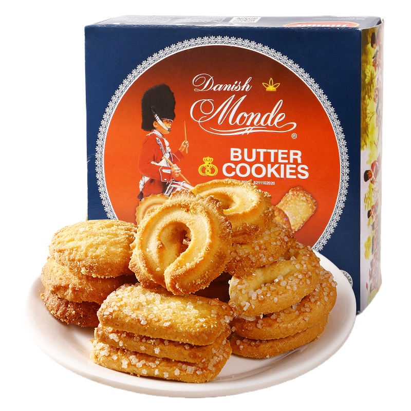 梦丽 黄油曲奇454g盒 印尼原装进口