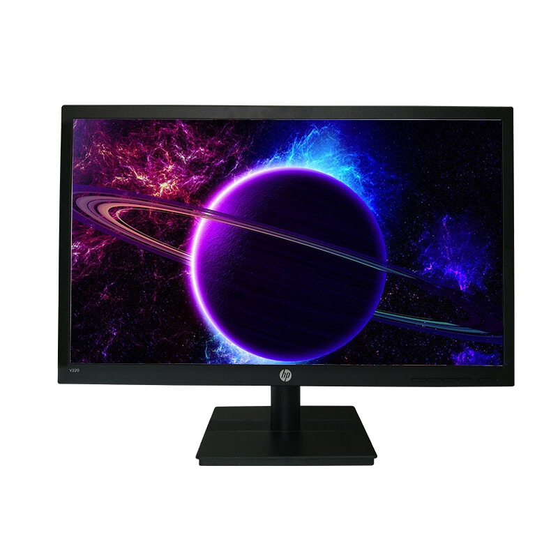 惠普（HP）V220 21.5英寸LED显示器 宽屏16:9 1920x1080 VGA,DVI接口 黑色