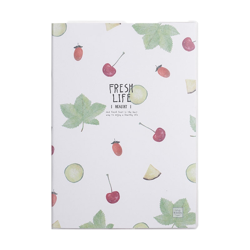 齐心 CT3296-4 新鲜生活系列 胶套本 32K 96张