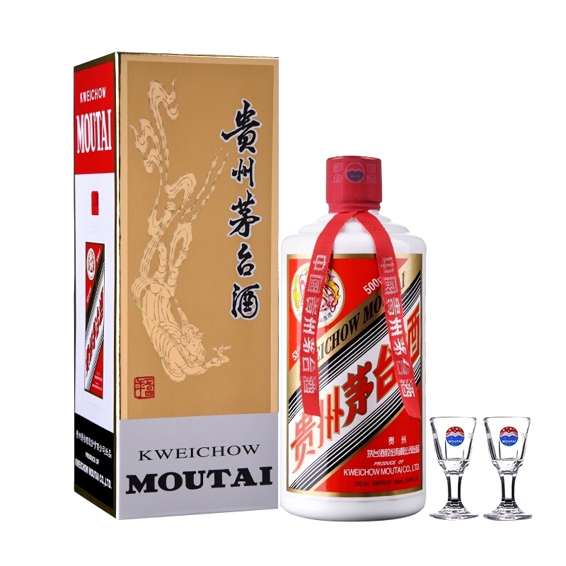 茅台 贵州茅台酒 飞天茅台 53度 500ml 2013年 酱香型白酒