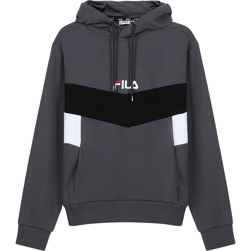 FILA 斐乐 男士 棉质连帽长袖卫衣运动衫 687965