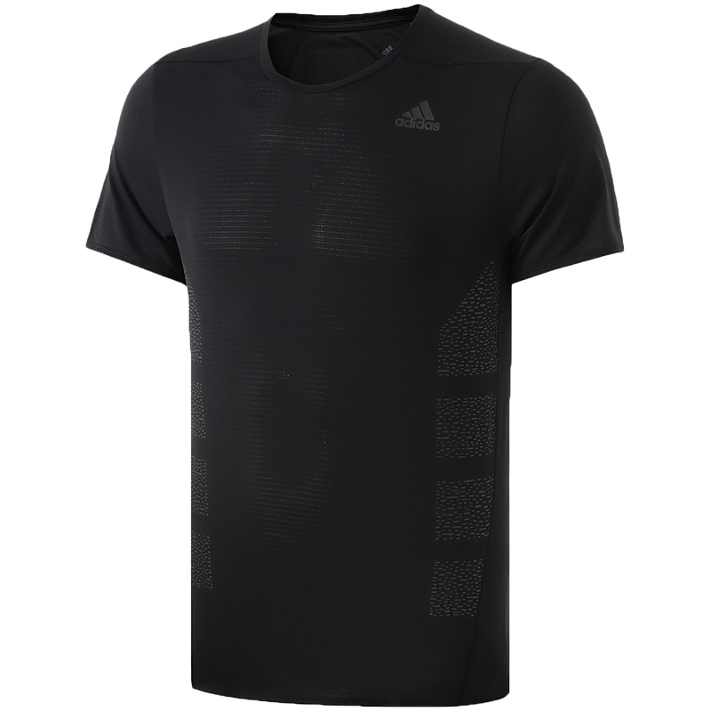 【自营】阿迪达斯男服短袖T恤跑步健身休闲运动服CG1130