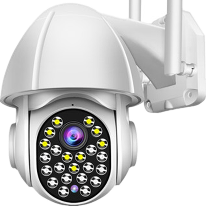 室外360度无线监控器摄像头户外远程连手机夜视高清 wifi家用防水