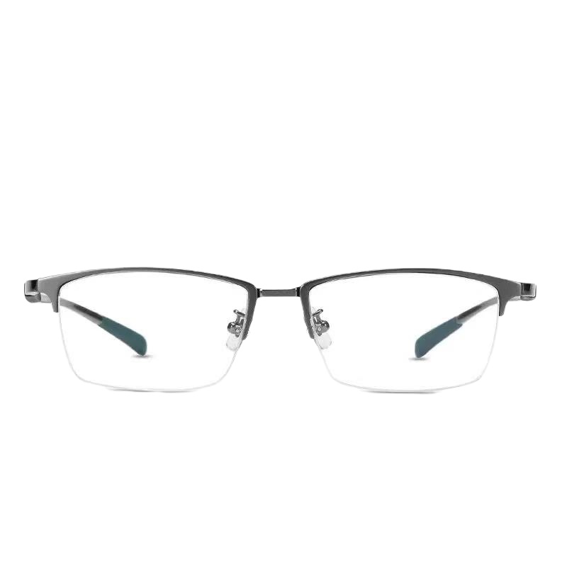 Jeep圆脸光学眼镜架半框磁吸套镜太阳镜片男近视眼镜架JeepT7073。配镜请联系客服。