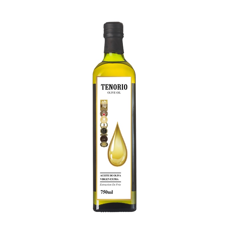 特诺娜西班牙原油进口特级初榨橄榄油食用油750ml*2瓶精品礼盒装