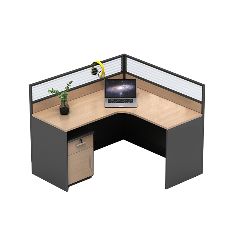 榭邦 办公家具 职员 办公桌组合 工作位 屏风隔断卡座1人 单人位 W1400*D1200*H1100