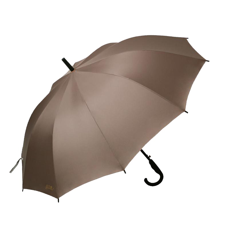 天堂 193E碰高密碰击布直杆晴雨伞 商务伞 驼色